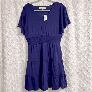 LOFT Godet Dress